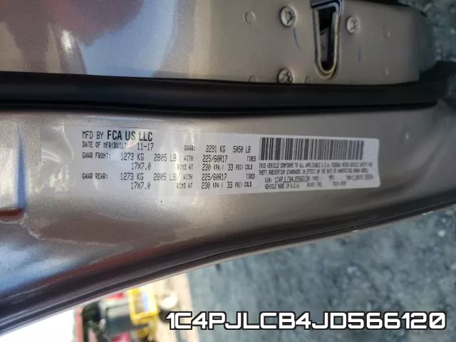 1C4PJLCB4JD566120 фото 2
