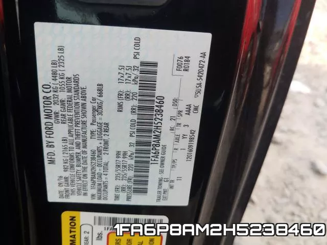 1FA6P8AM2H5238460 фото 2