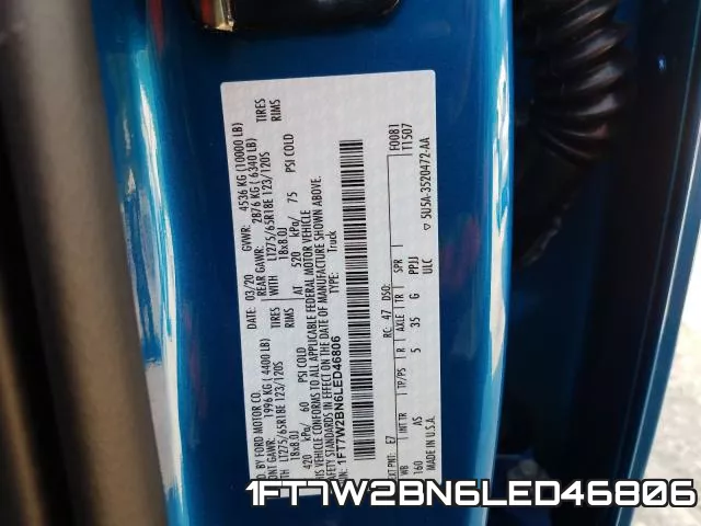 1FT7W2BN6LED46806 фото 2