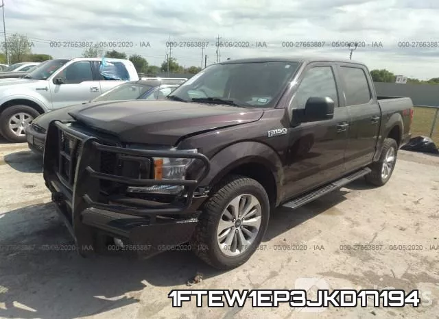 1FTEW1EP3JKD17194 фото 3