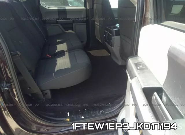 1FTEW1EP3JKD17194 фото 9
