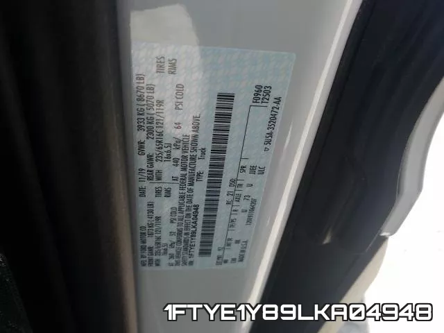 1FTYE1Y89LKA04948 фото 2