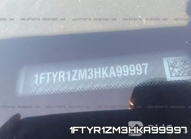1FTYR1ZM3HKA99997 фото 10