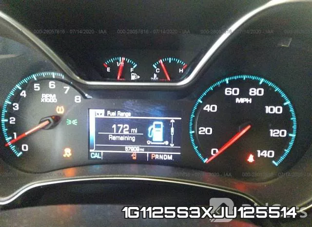 1G1125S3XJU125514 фото 8