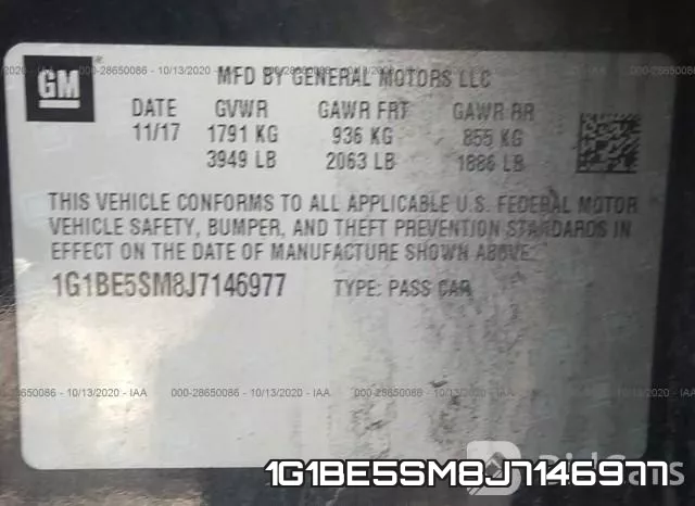 1G1BE5SM8J7146977 фото 10