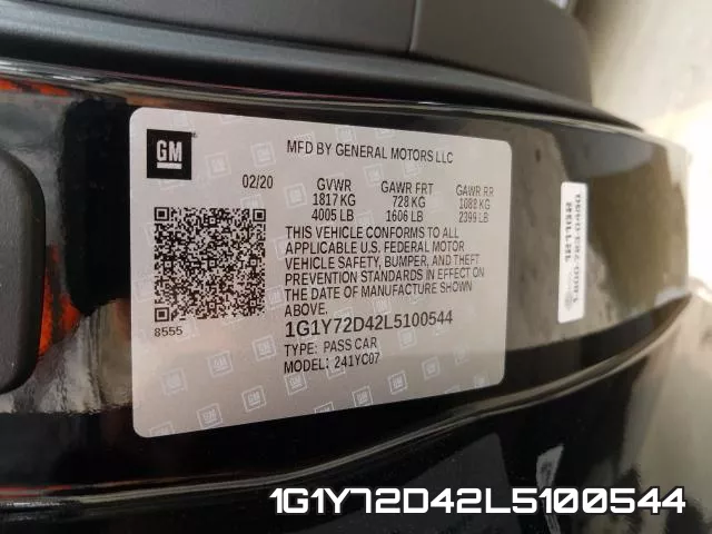1G1Y72D42L5100544 фото 2