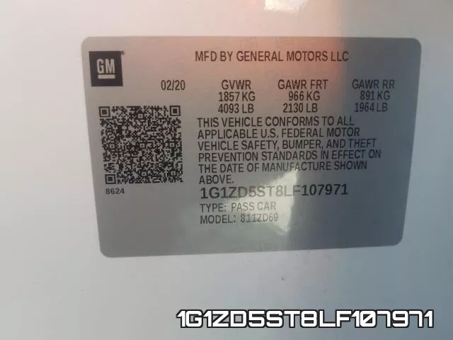 1G1ZD5ST8LF107971 фото 2