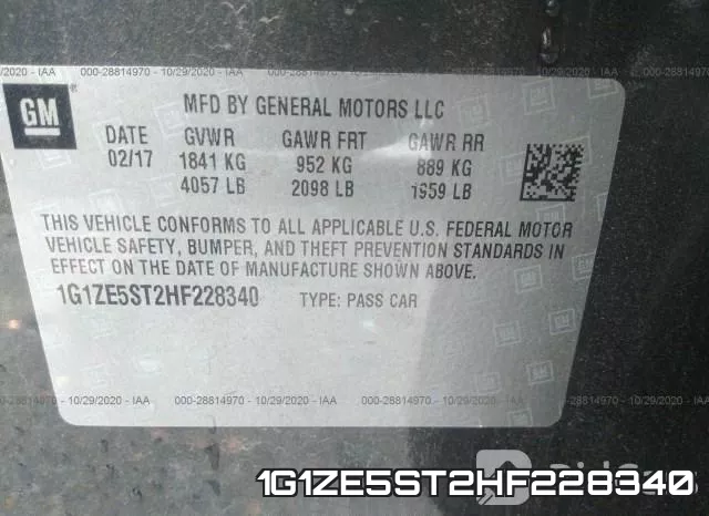 1G1ZE5ST2HF228340 фото 10