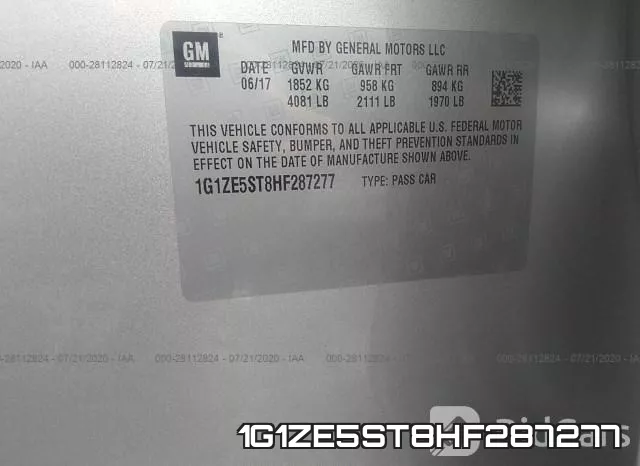 1G1ZE5ST8HF287277 фото 10