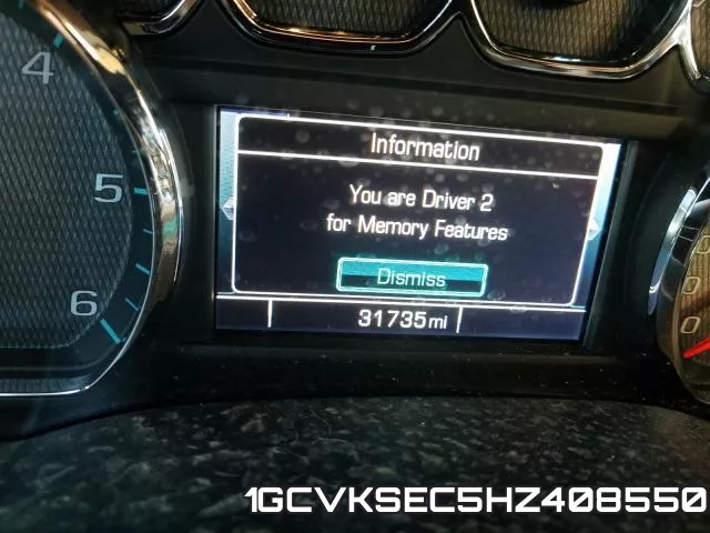 1GCVKSEC5HZ408550 фото 9