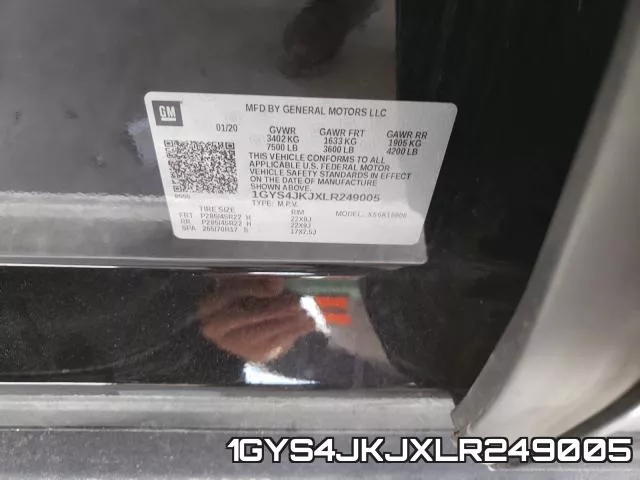 1GYS4JKJXLR249005 фото 2