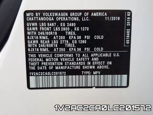 1V2AC2CA0LC201572 фото 2