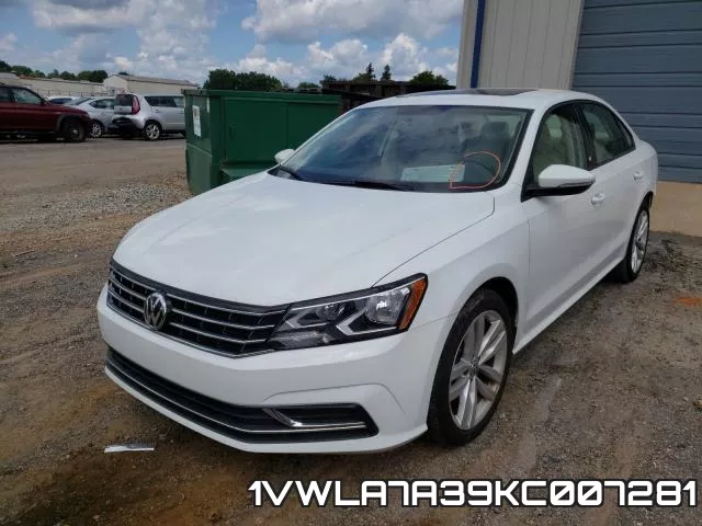 1VWLA7A39KC007281 фото 3
