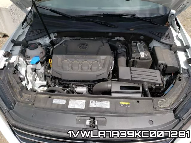 1VWLA7A39KC007281 фото 8