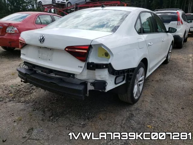 1VWLA7A39KC007281 фото 10