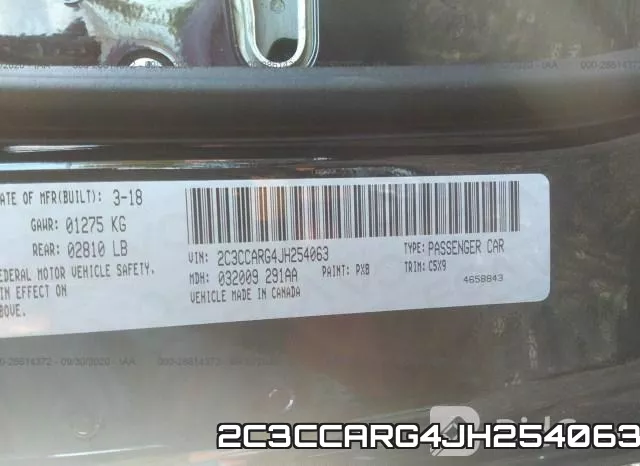 2C3CCARG4JH254063 фото 10