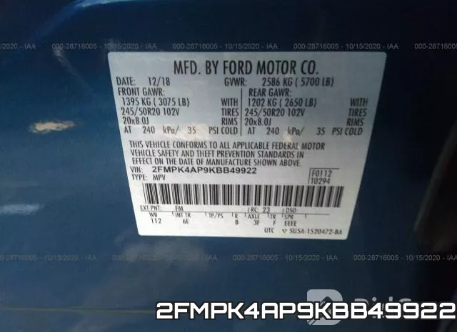 2FMPK4AP9KBB49922 фото 10