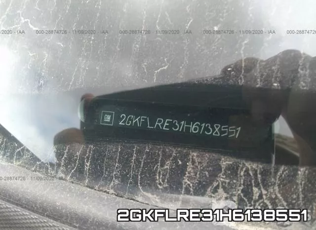 2GKFLRE31H6138551 фото 10