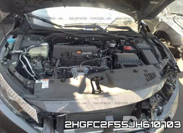 2HGFC2F55JH610703 фото 2