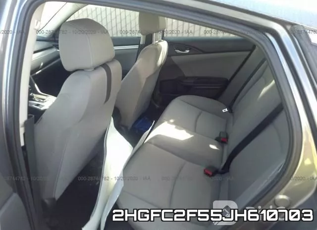 2HGFC2F55JH610703 фото 9
