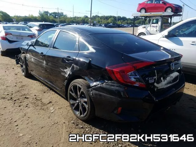 2HGFC2F82KH531646 фото 4