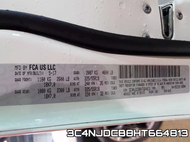 3C4NJDCB8HT664813 фото 2