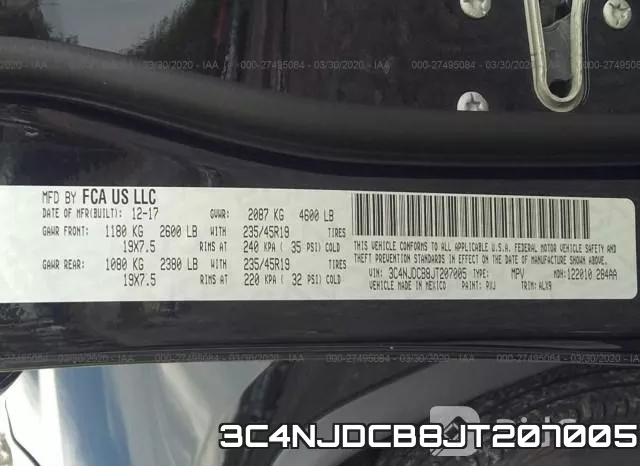 3C4NJDCB8JT207005 фото 10