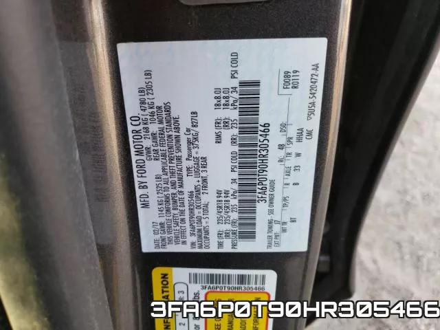 3FA6P0T90HR305466 фото 2