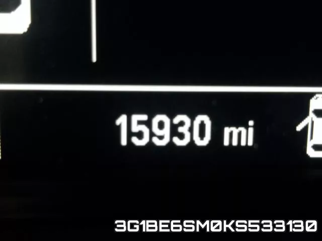3G1BE6SM0KS533130 фото 8