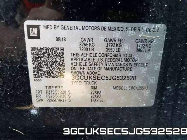 3GCUKSEC5JG532528 фото 2