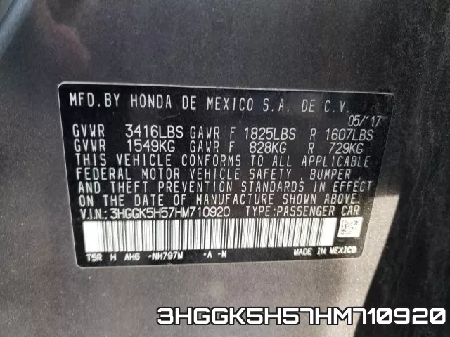 3HGGK5H57HM710920 фото 2