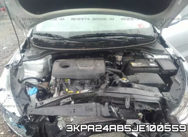 3KPA24AB5JE100559 фото 2
