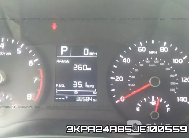 3KPA24AB5JE100559 фото 8