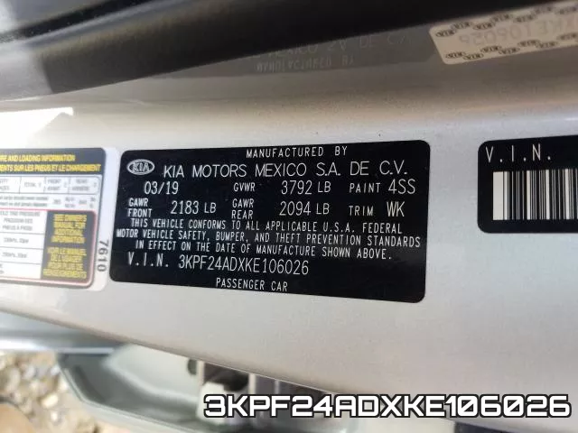 3KPF24ADXKE106026 фото 2