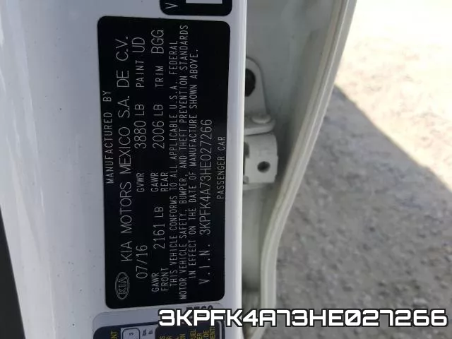 3KPFK4A73HE027266 фото 2