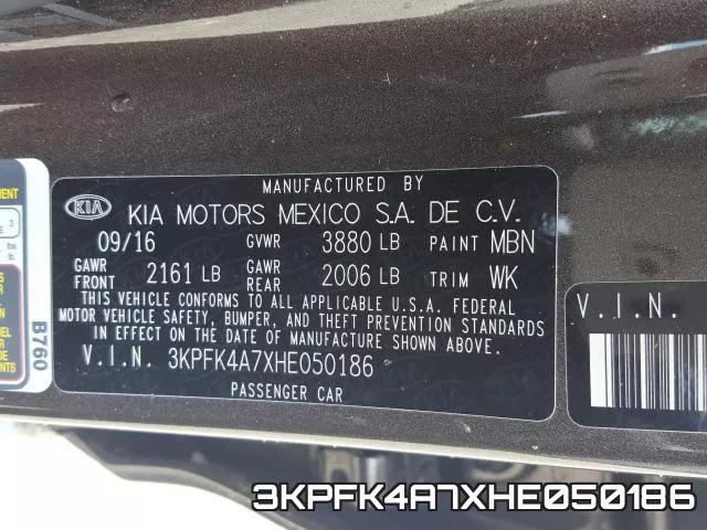 3KPFK4A7XHE050186 фото 2