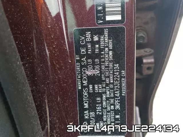 3KPFL4A73JE224134 фото 2