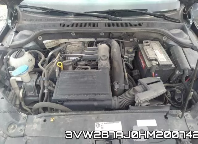 3VW2B7AJ0HM200742 фото 2