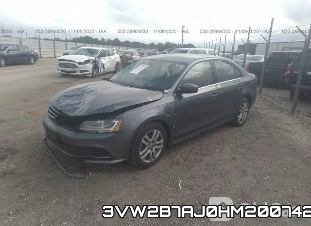 3VW2B7AJ0HM200742 фото 3