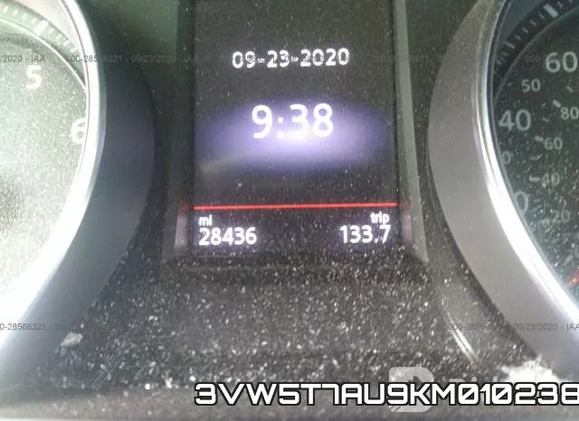 3VW5T7AU9KM010238 фото 8