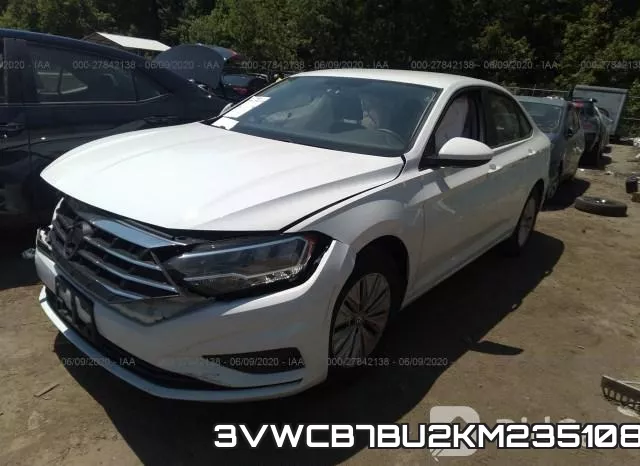 3VWCB7BU2KM235108 фото 3