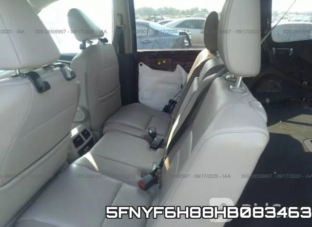 5FNYF6H88HB083463 фото 9