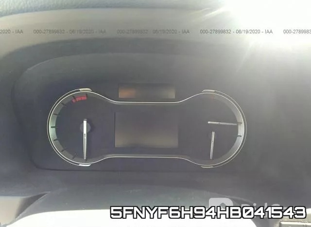 5FNYF6H94HB041543 фото 8