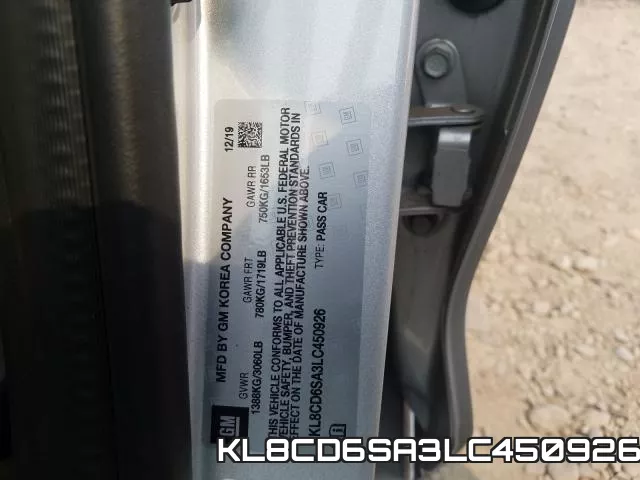 KL8CD6SA3LC450926 фото 2