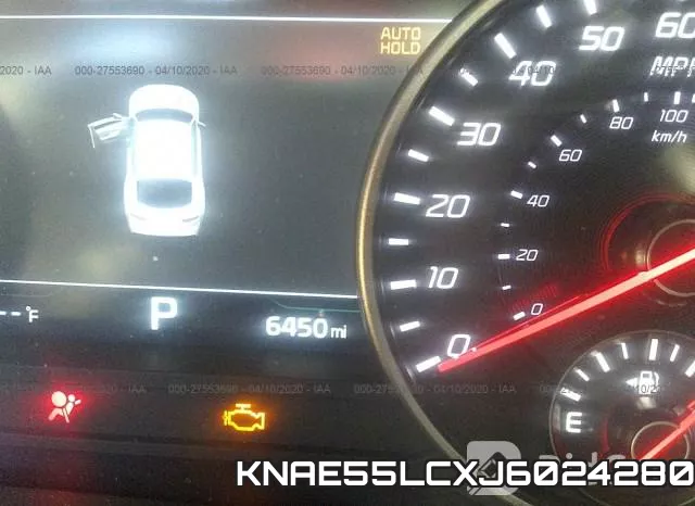 KNAE55LCXJ6024280 фото 8