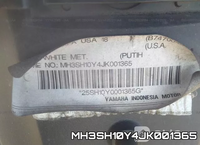 MH3SH10Y4JK001365 фото 2