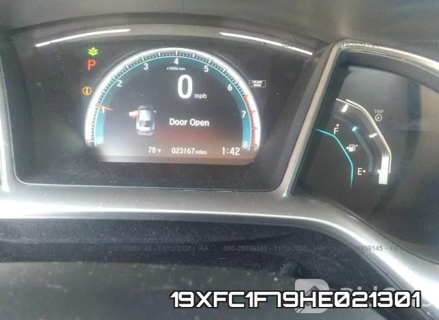 19XFC1F79HE021301 фото 8