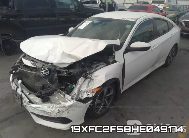 19XFC2F58HE049174 фото 3