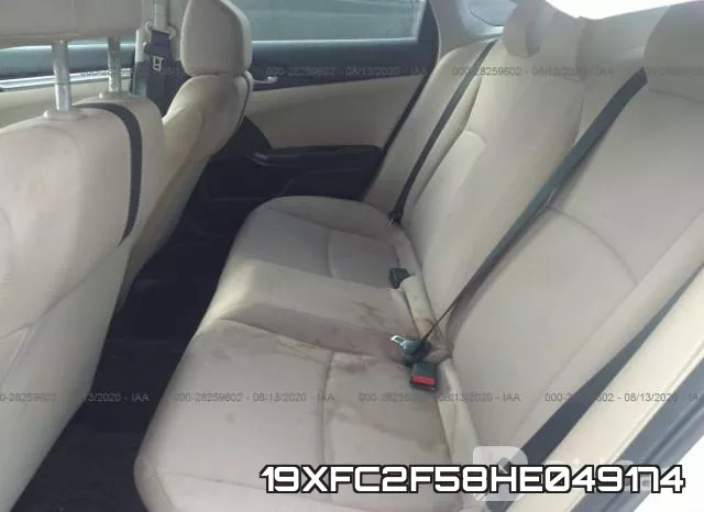 19XFC2F58HE049174 фото 9