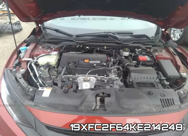 19XFC2F64KE214248 фото 2